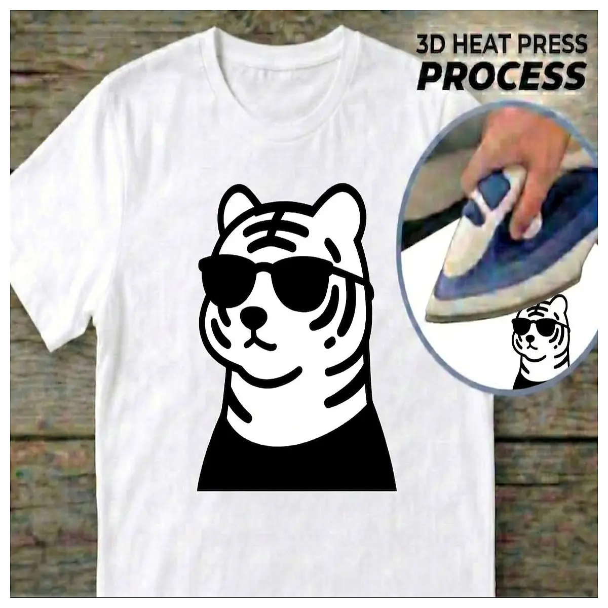 Tiger Print T Shirt Animal Graphic Men s Women s Loose Short Sleeve Summer T Shirt Trendy T Shirt