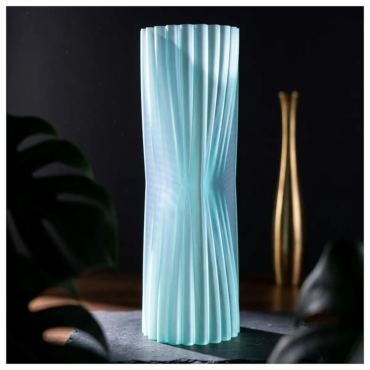 Modern Spiral Vase Decor Organic Pattern Vase Home Wall Decoration Creative Floral Arrangement