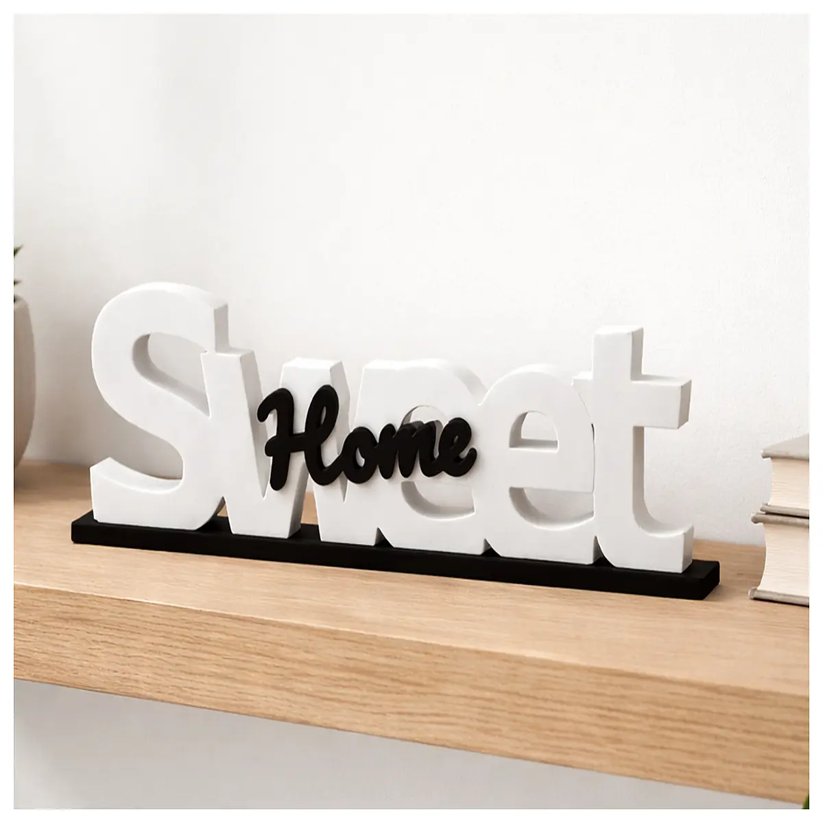 Sweet Home Modern 3D Letter Wall Decals Bedroom Living Room Decor Stickers Personalized Home Wall Art Wall Decorations Decorative Painting