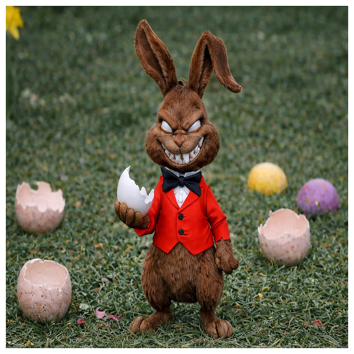 Taoqi Bunny Easter Rabbit Plush Toy Easter Egg Decoration Kids Gift Birthday Present
