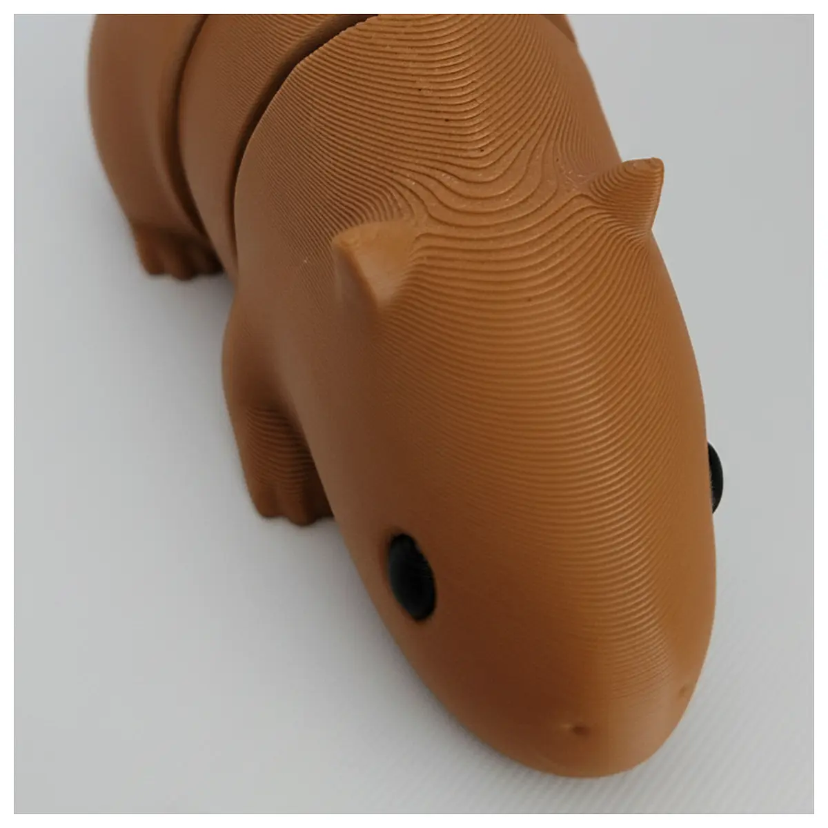 Movable Capybara Toy Rotating Stress Ball Anxiety Relief Fun Puzzle Toy Pet Toy Capybara Plush