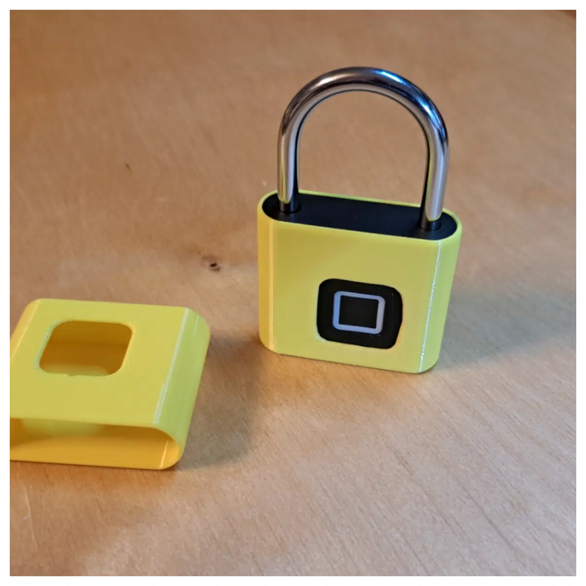 biometric fingerprint padlock cover case silicone protective sleeve for smart lock anti theft security housing
