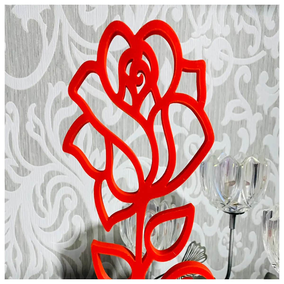 Standing Rose Decoration Shaped Bouquet Home Decor Wedding Floral Arrangement Forever Rose Romantic Ambiance