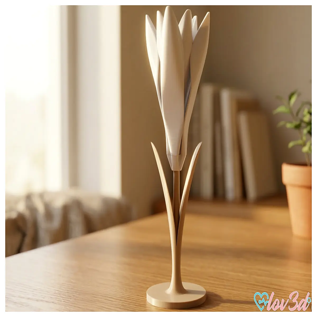 Tulip Flower Holder Stand Simple Decoration Tulip Stem Stand Floral Display Stand Modern Flower Stand