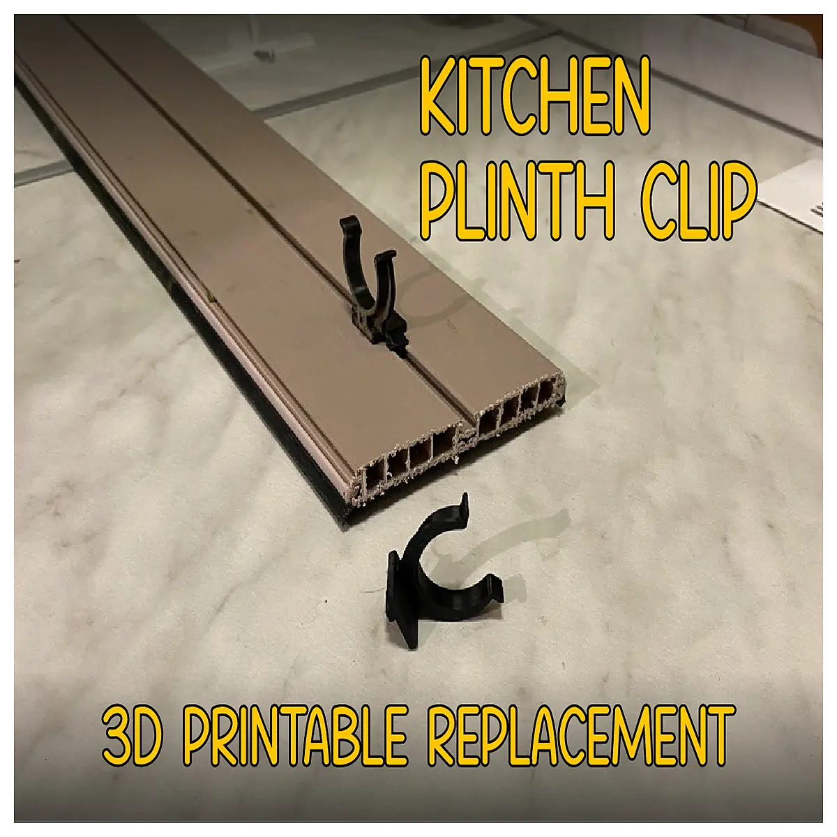 Kitchen Bottom Clamp 3D Printed Replacement Parts Appliance Repair Accessories Spare Components