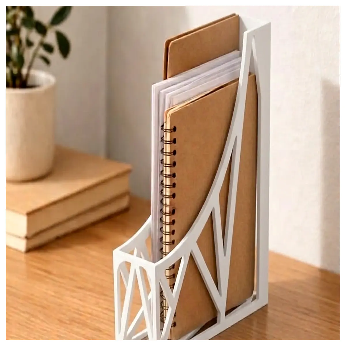 Document Storage Rack Desk Organizer Office Supplies Multi Tier Shelving Unit Storage Cabinet Home Bookshelf Modern Minimalist