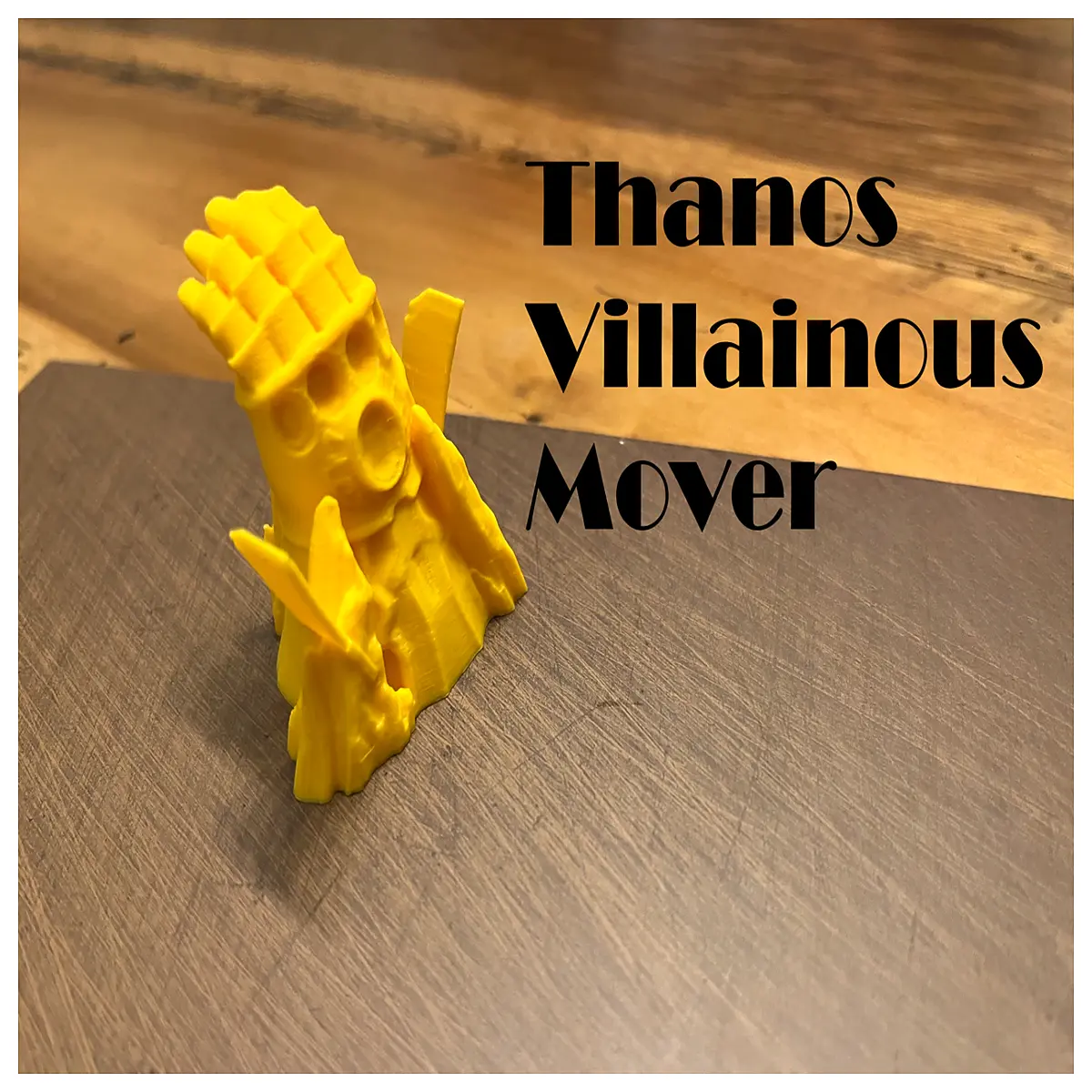 Thanos Game Piece Villain Role Model Chess Set Accessory Collectible Toy Kids Brain Teaser