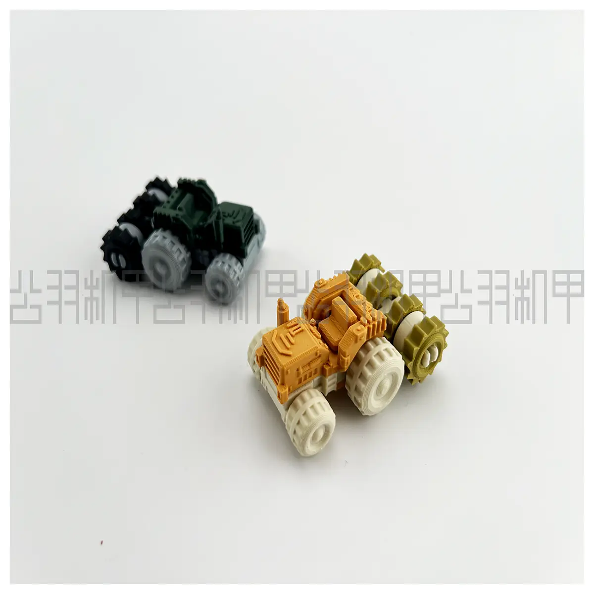 Shan Hai Jing Mech Dang Kang Three Type Modified Armored Open Top Tractor Parts Accessories Replacement Repair Assembly Disassembly