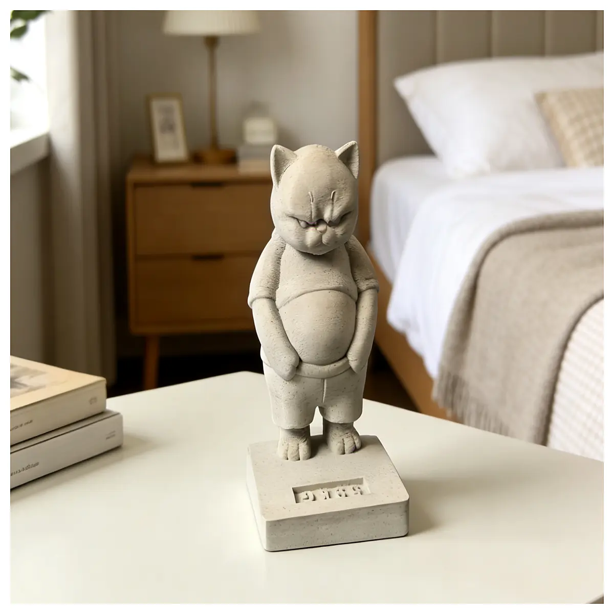Gat Cat Figurine Adorable Pet Decoration Cat Model Desktop Display Cute Kitten Toy
