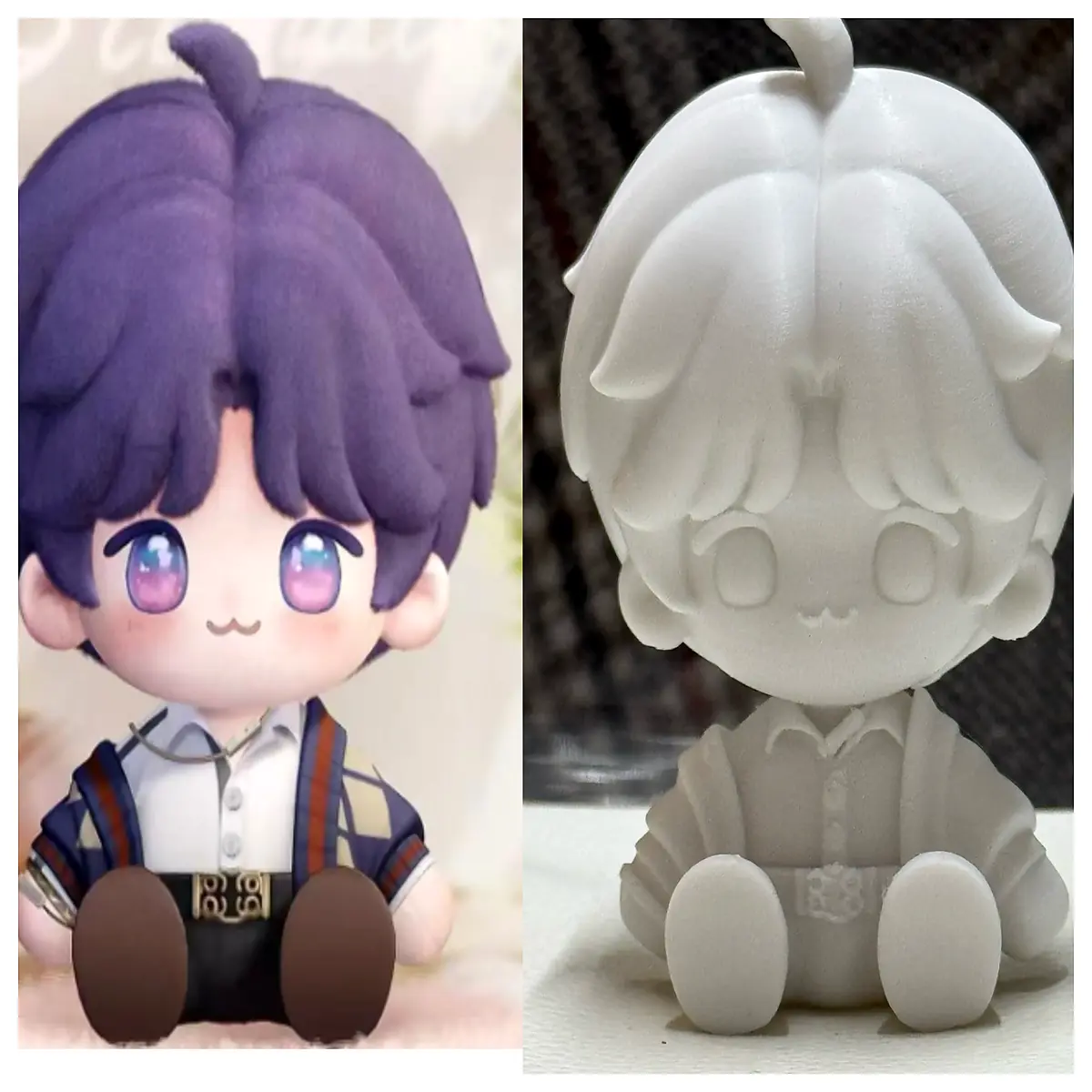 Deep Space Kiyoku Birthday Doll Lovenotes Deep Space Kiyoku Model Figure Anime Collectible Toy