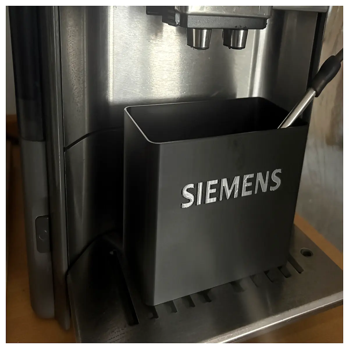 fully automatic coffee machine rinse water container replacement part cleaning maintenance