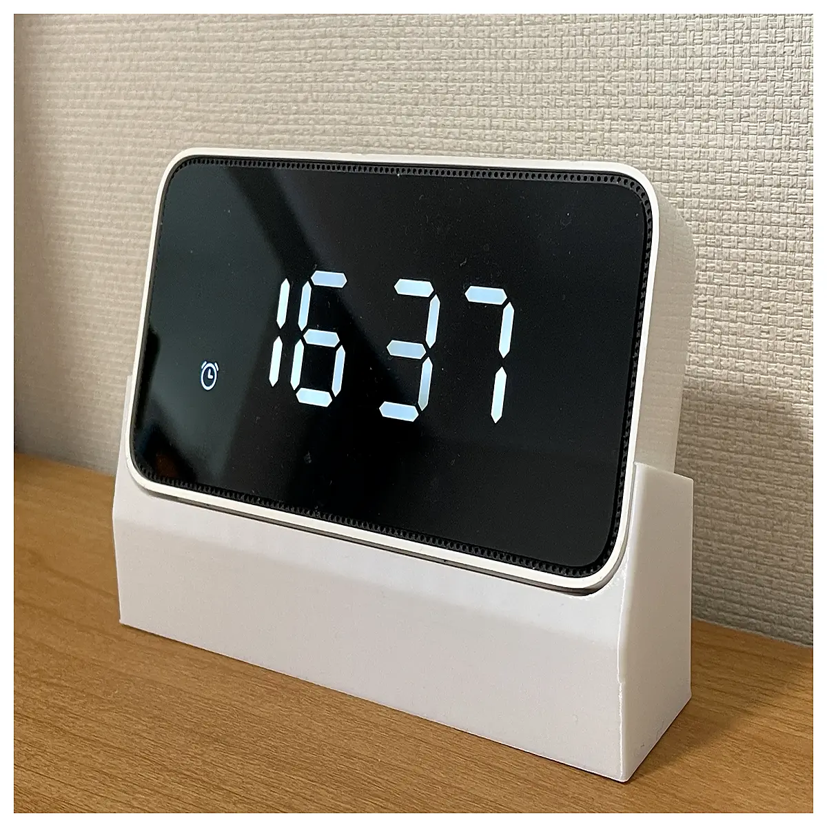 Xiaoai Smart Alarm Clock Base Magnetic Desk Holder Voice Control Bedside Night Home Accessories