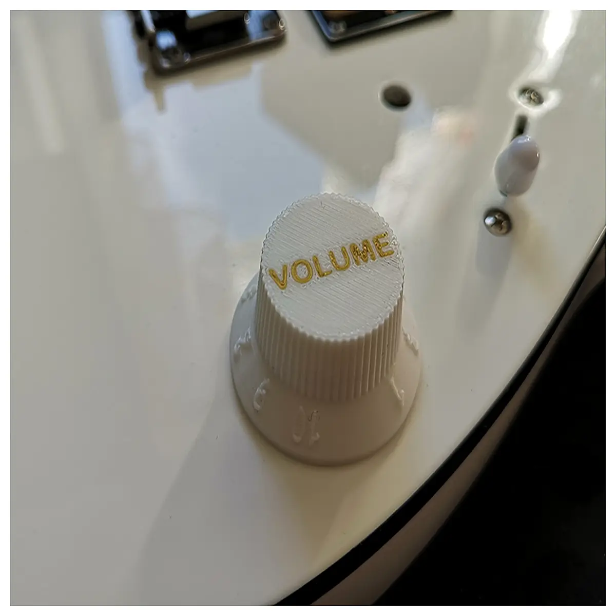 Large Apocalypse Guitar Knob Emergency Music Accessory Post Apocalyptic Knob Guitar Parts Guitar Accessories Guitar Modification