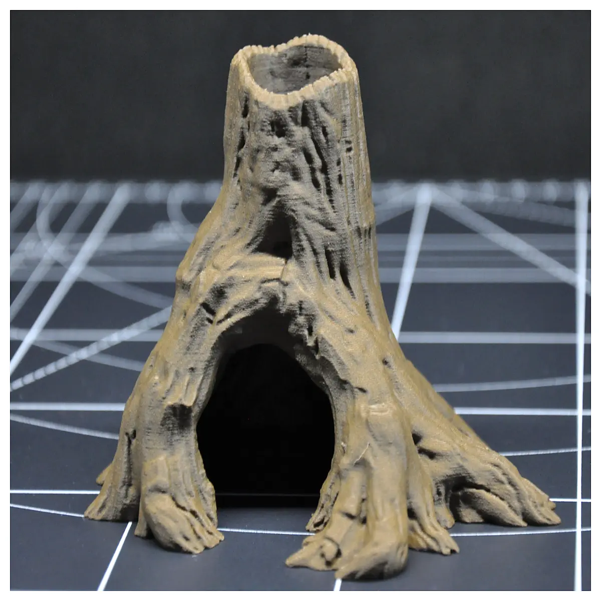 Tree Stump D D Glass Ecosystem Tank Forest Terrain Model Tabletop Game Accessories Scene Build Tree Stump Toy