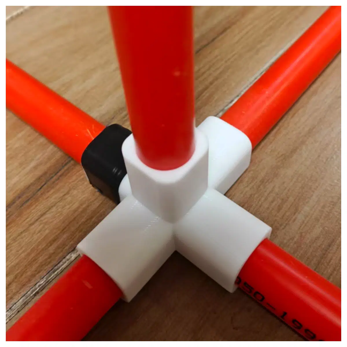 20mm PVC Five Way Connector Pipe Fittings Block Interface Quick Connect Pipe Accessories