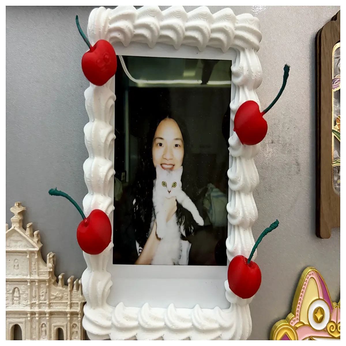 Velvet Photo Frame Decorate Photos Wedding Birthday Gift Memorial Keepsake Creative Frame Lasting Memories