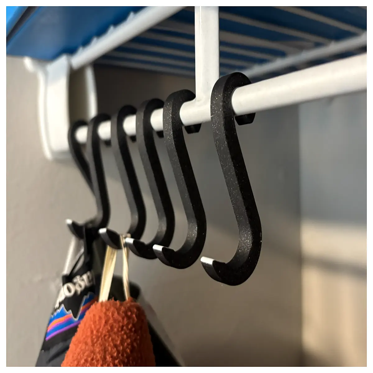 Closet Hooks 7g Fast Installation Easy Door Hanger Home Storage Hanging Accessories Closet Hooks