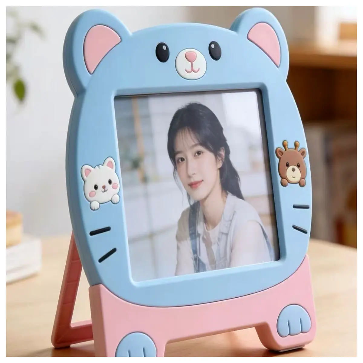 Small Bear Photo Frame Creative Children s Decoration Baby Gift Family Photo Album Cute Cartoon Decoration Photo Display Frame