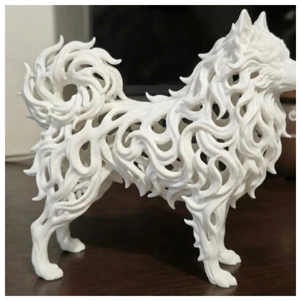 Volpino Little Fox Fox Toy Realistic Fox Model Pet Fox Accessories Fox Decoration Fox Collectible Fox Parts