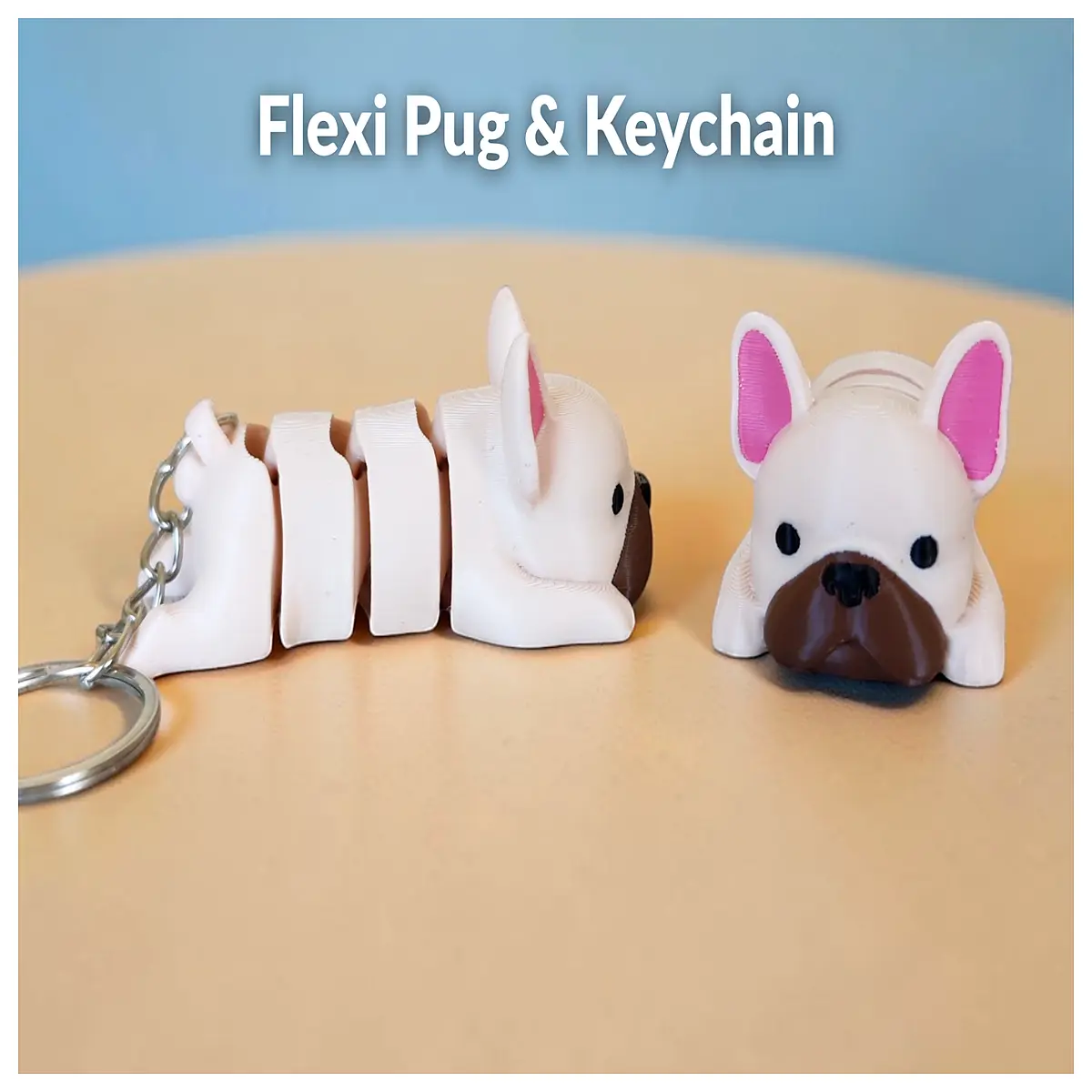 Moving Mini Beagle Keychain Cute Pet Toy Friends Small Dog Decoration Accessory