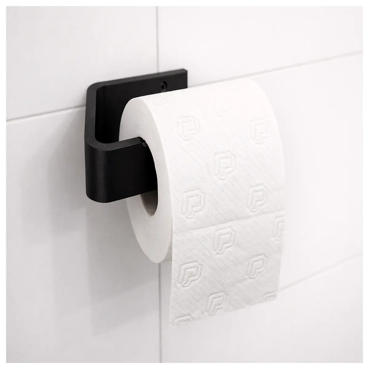 Toilet Paper Holder Minimalist Design Bathroom Paper Stand Shelf Wall Mounted Storage Organizer Toilet Paper Accessories