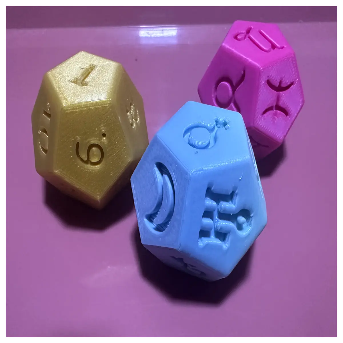 Dice Astrology Prediction Tool Tarot Simulation Fate Interpretation Game Accessories Probability Calculator Dice Game Components