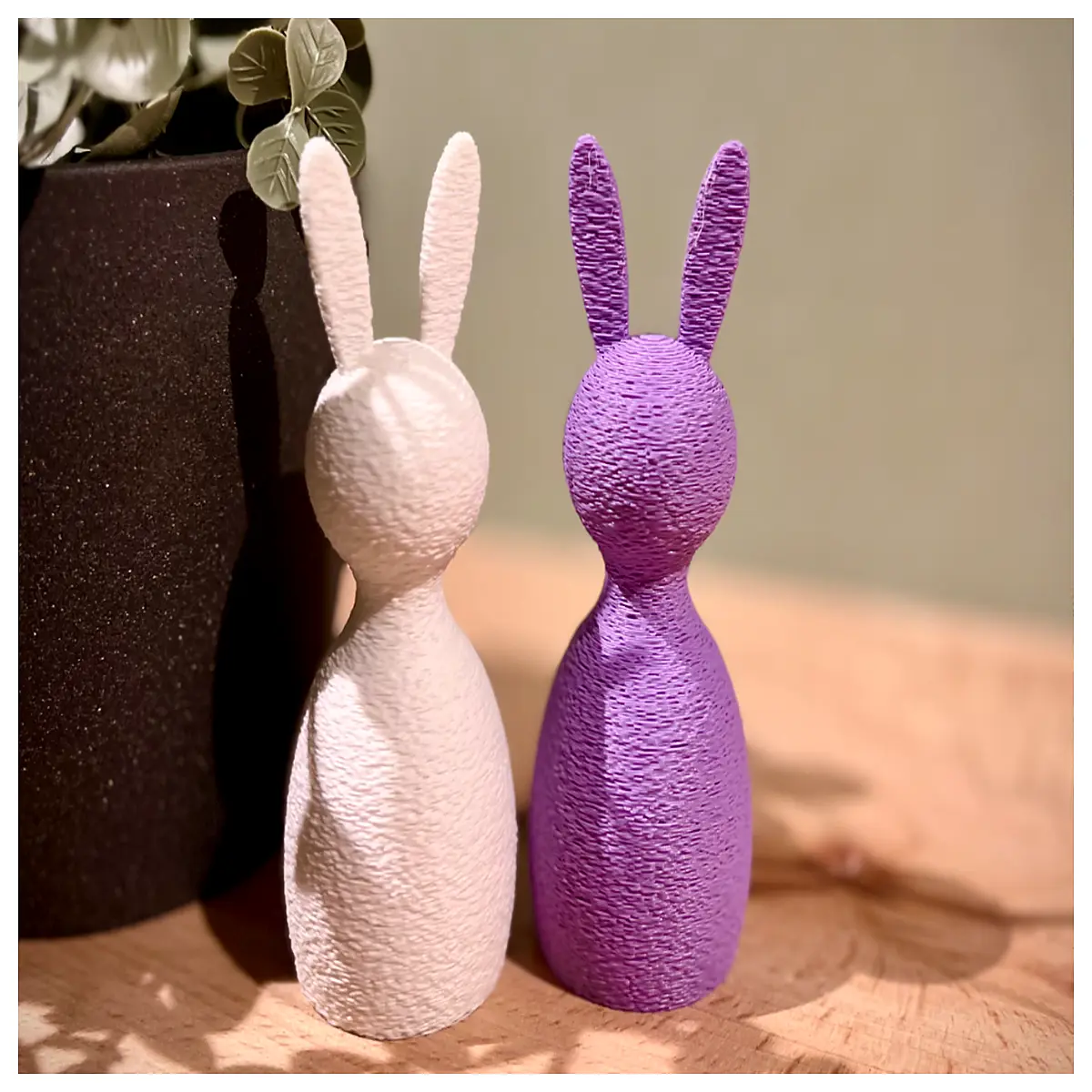 Resurrection Easter Bunny Decor Festive Easter Egg Decoration Bunny Figurine Desktop Ornament Easter Gift