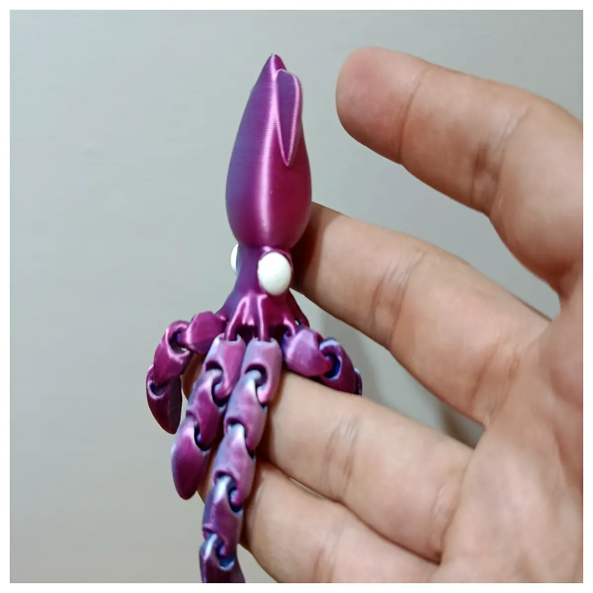 Mini Movable Deep Sea Octopus Toy Child Ocean Creature Model Underwater Animal Collection Aquarium Decoration Deep Sea Creature Toy
