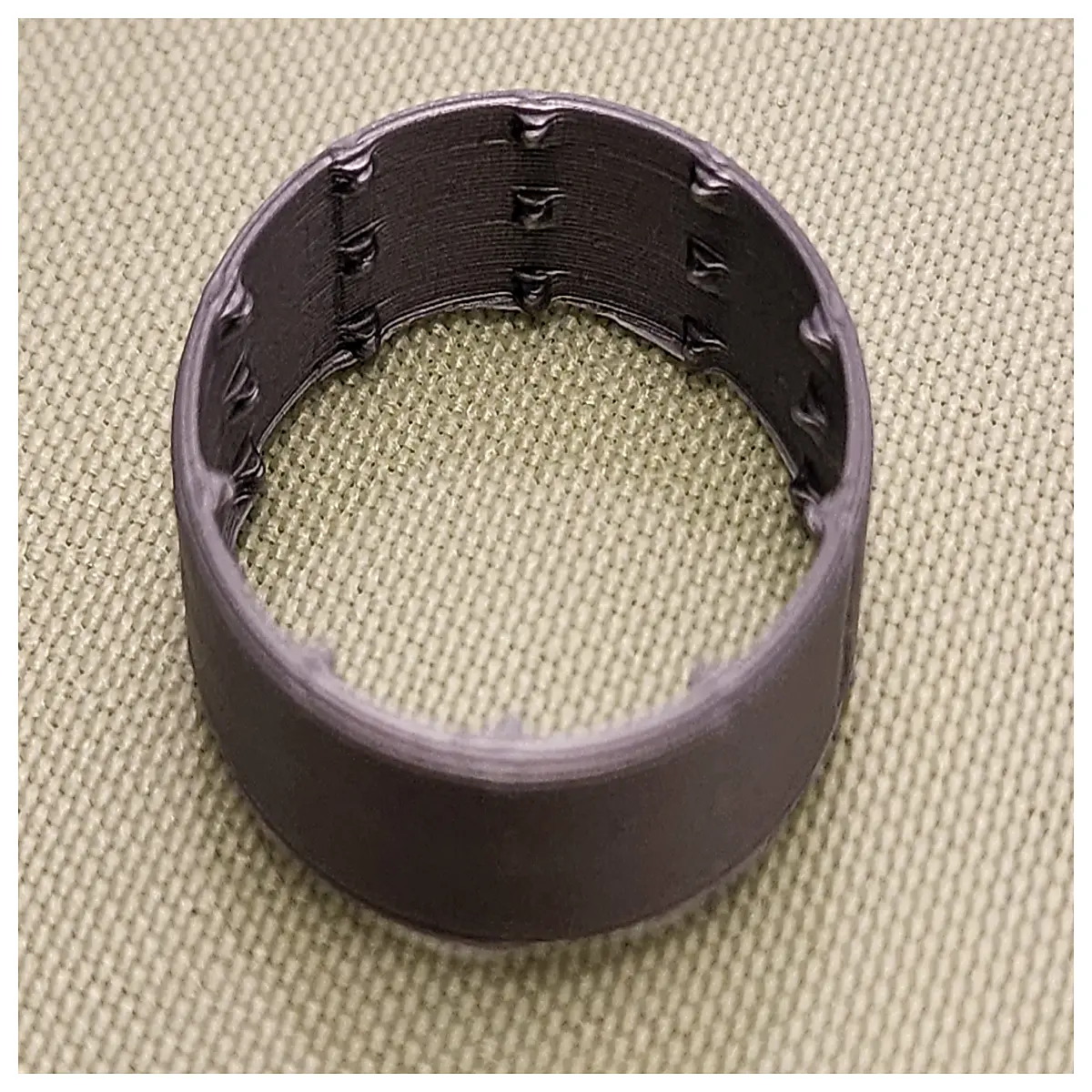 fidget ring with spikes for anxiety relief sensory spinning jewelry for adhd and stress reduction