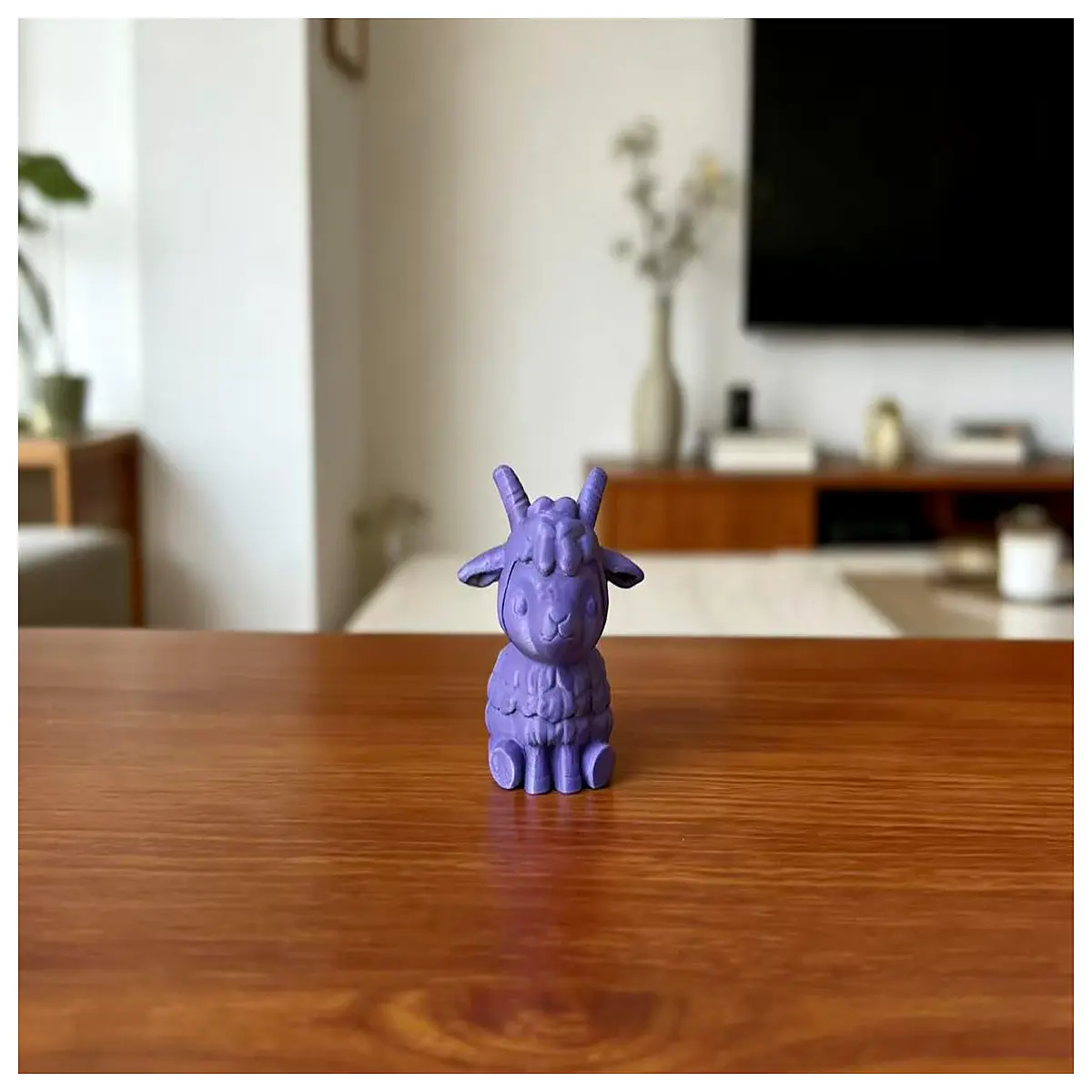 Mee Mee Little Goat Figurine Cute Toy Sheep Desk Decoration Kids Birthday Gift