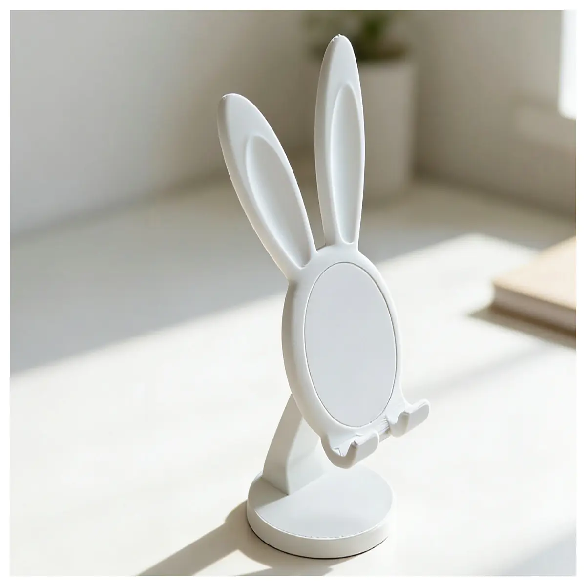 Cute Rabbit Ear Phone Holder Mobile Phone Stand Desk Phone Holder Lazy Holder Phone Stand Accessories 360 Rotation
