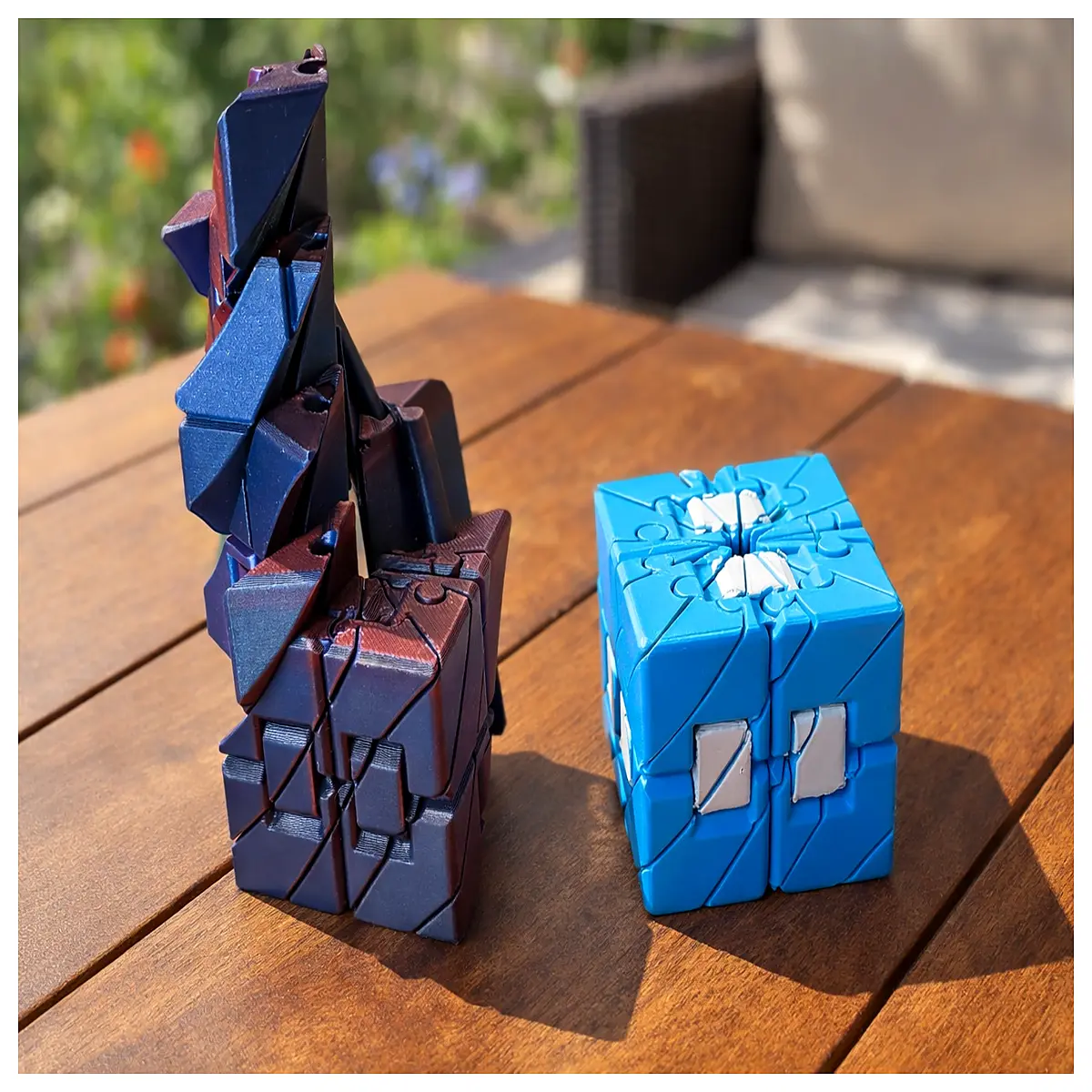 Twist Cube Stress Relief Toy Anxiety Relief Aid Puzzle Toy Fun Toy Concentration Training