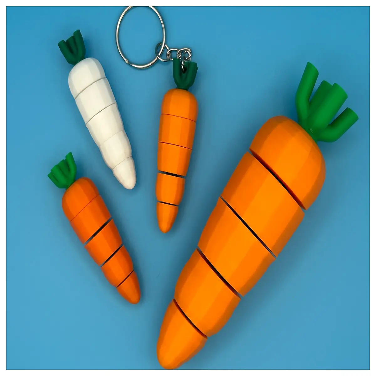stress relief carrot fidget toy squeeze anti anxiety sensory squishy for adults kids office desk
