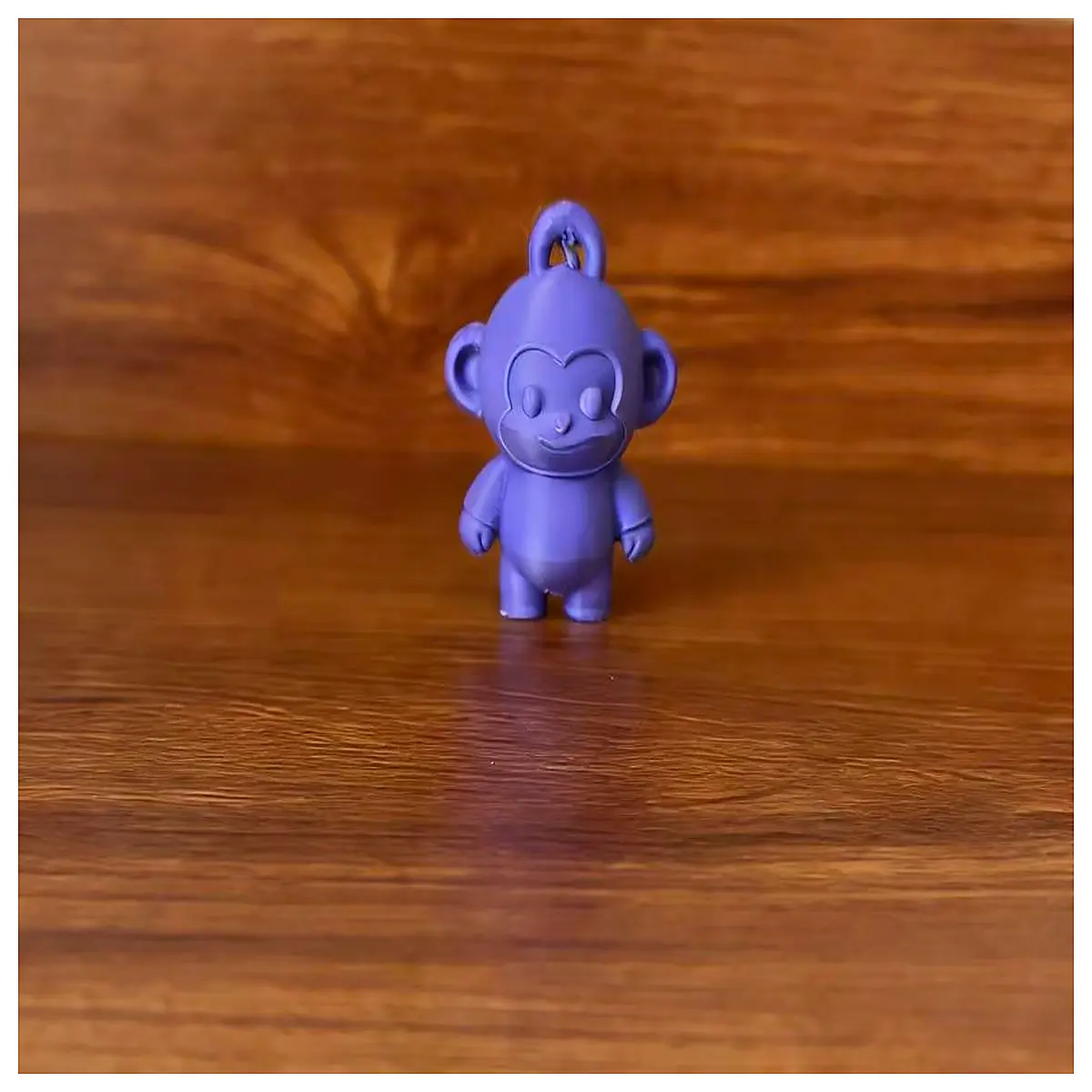 Cute Purple Monkey Figurine Toy Hanging Ornament Home Decor Monkey Model Collectible