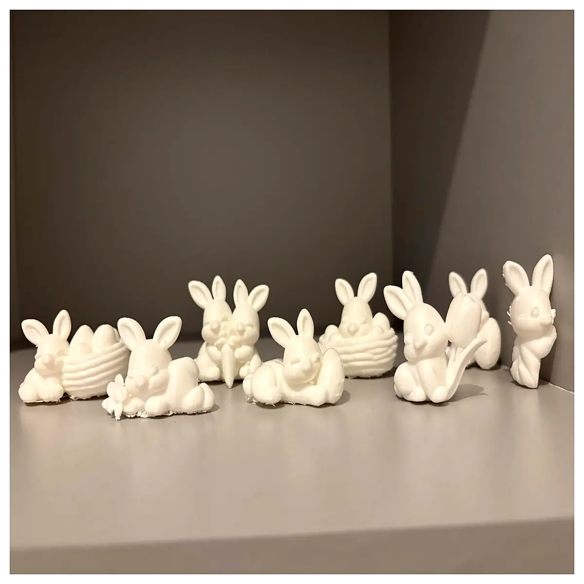 cute bunny rabbit plush toys for kids soft stuffed animal dolls baby nursery decor birthday gifts for girls boys