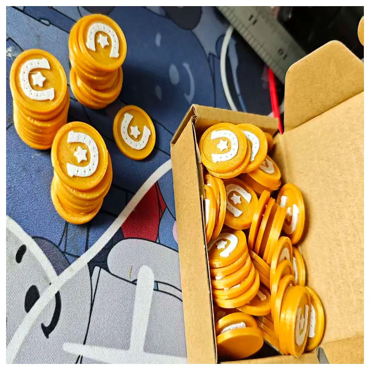 Pretty Derby Game Coins Model Game Props Character Model Anime Merchandise Collectible Figure