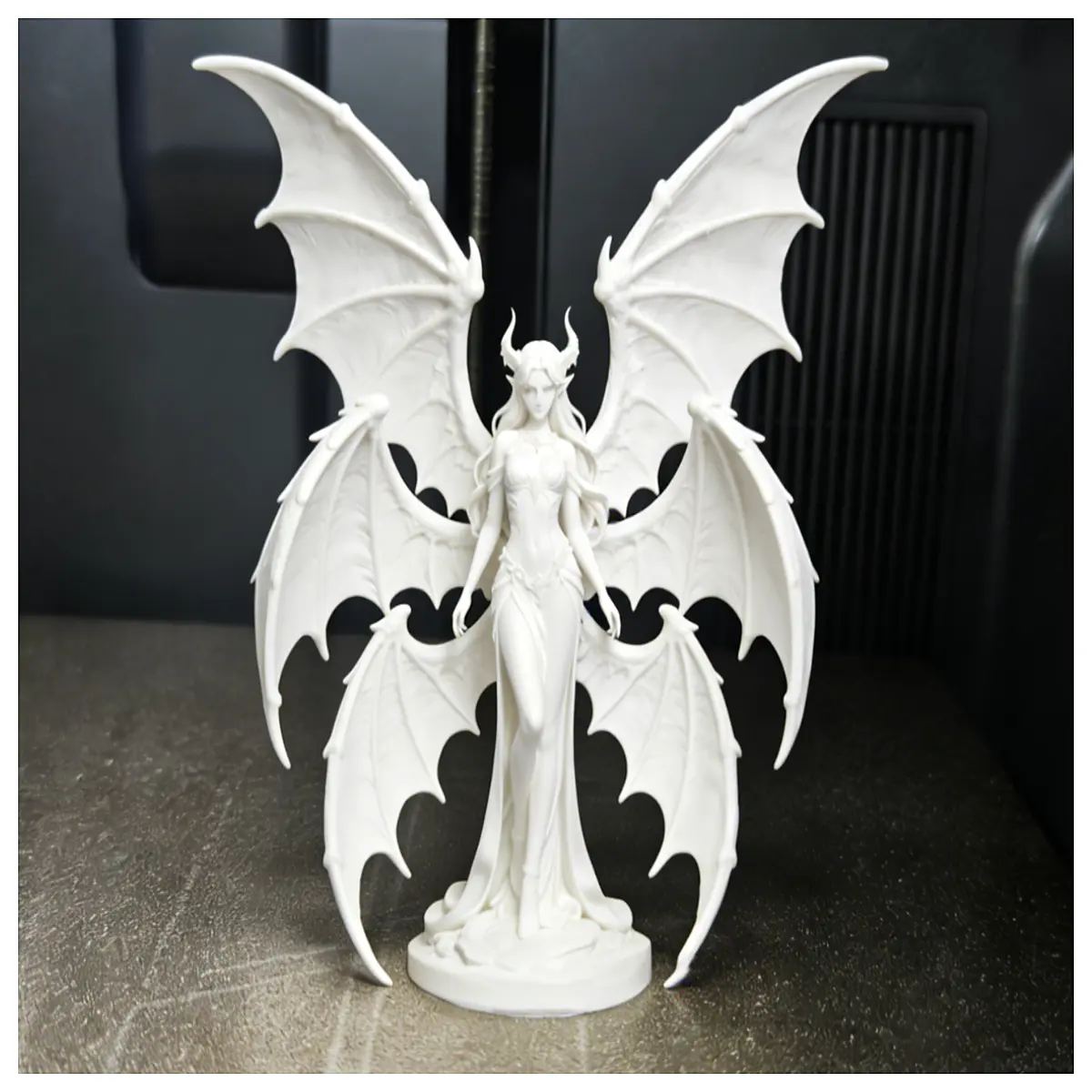 Six Wing Demon Model Toy Figure Collection Desk Ornament War Armor Model Demon Toy