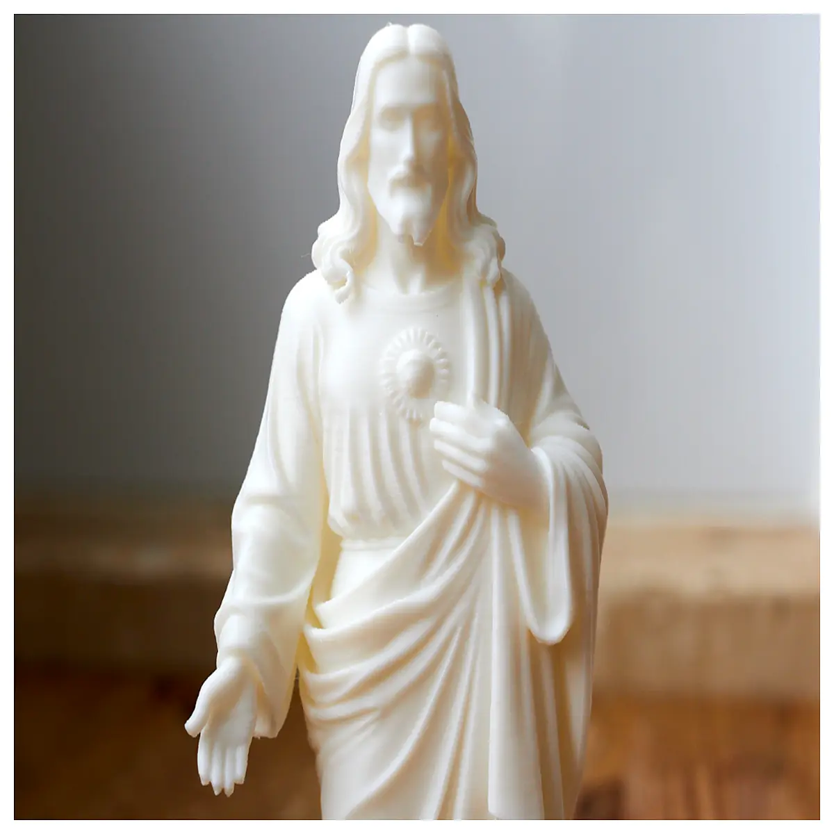 Realistic Jesus Christ Sacred Painting Religious Art Jesus Image Mary Statue Spiritual D cor Faith Artwork