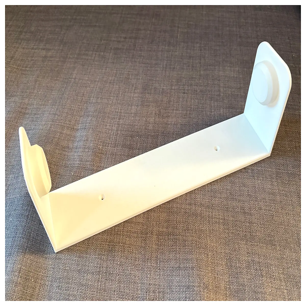 Kitchen Paper Holder Wall Mounted 26cm Bathroom Tissue Shelf Toilet Paper Organizer Easy Installation