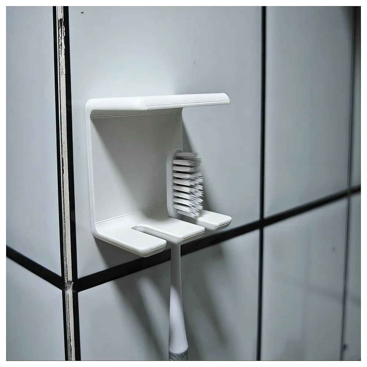 Toothbrush Holder Automatic Drip Drying Toothbrush Organizer Bathroom Shelf Toothbrush Cleaning Stand Maintain Oral Hygiene