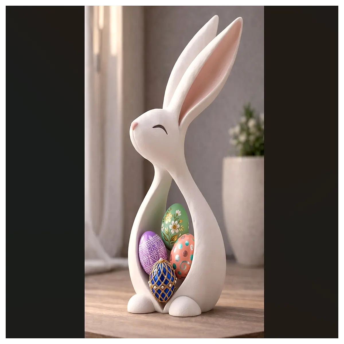 Easter Bunny Toy Festive Decoration Kids Gift Easter Egg Hunt Supplies Easter Surprise