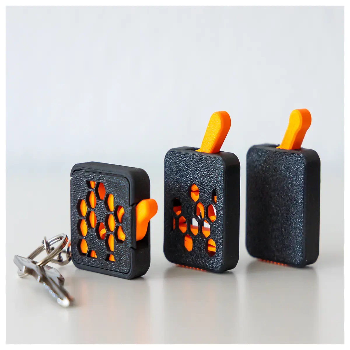 Adjustable Clip Stress Relief Toy Keyring Fidget Toy Anxiety Relief Fun Puzzle Gadget