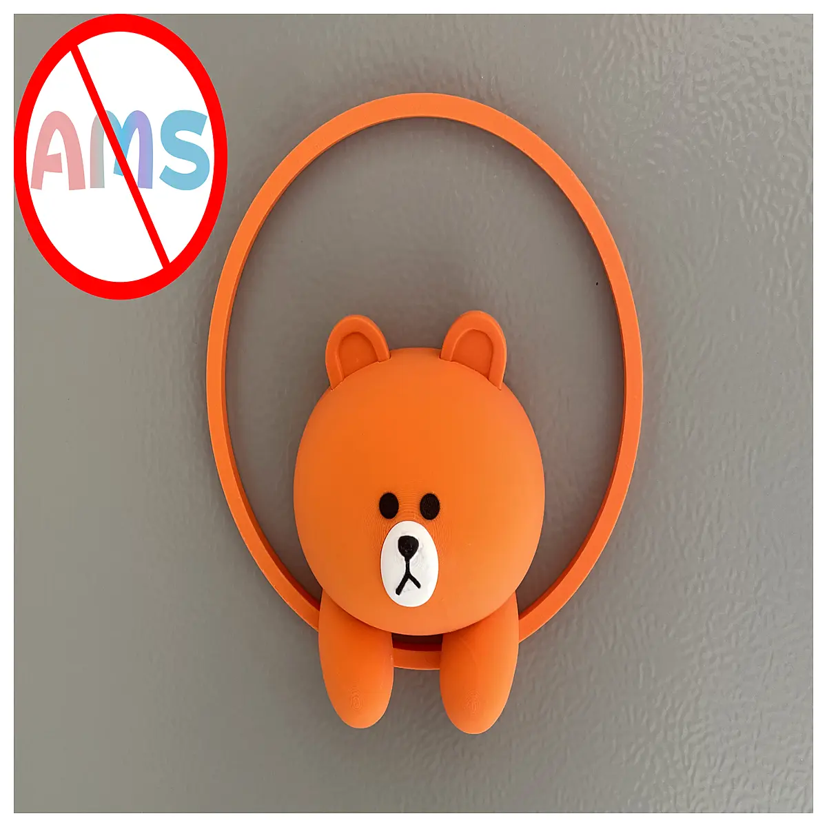 Cute Bear Refrigerator Magnets Removable Model Toy Collection Cute Cartoon Stickers Decoration Kids Gift Bear Magnets