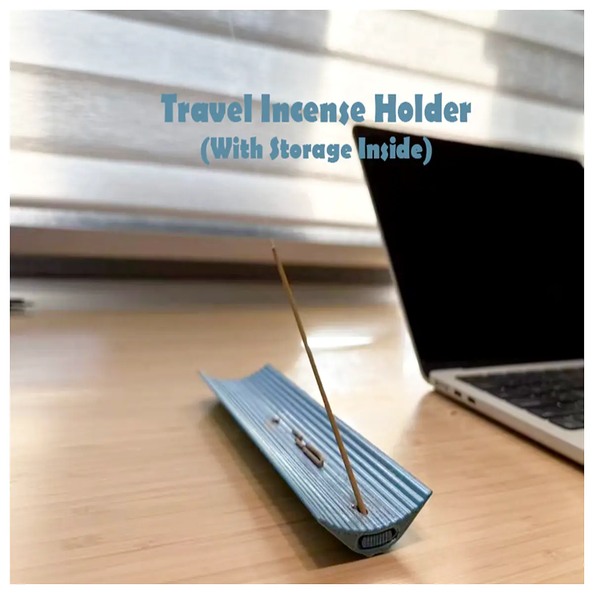 Portable Incense Holder Organizer Diffuser Desktop Incense Burner Mini Incense Censer Carry Incense Stick Stand Enhance Fragrance