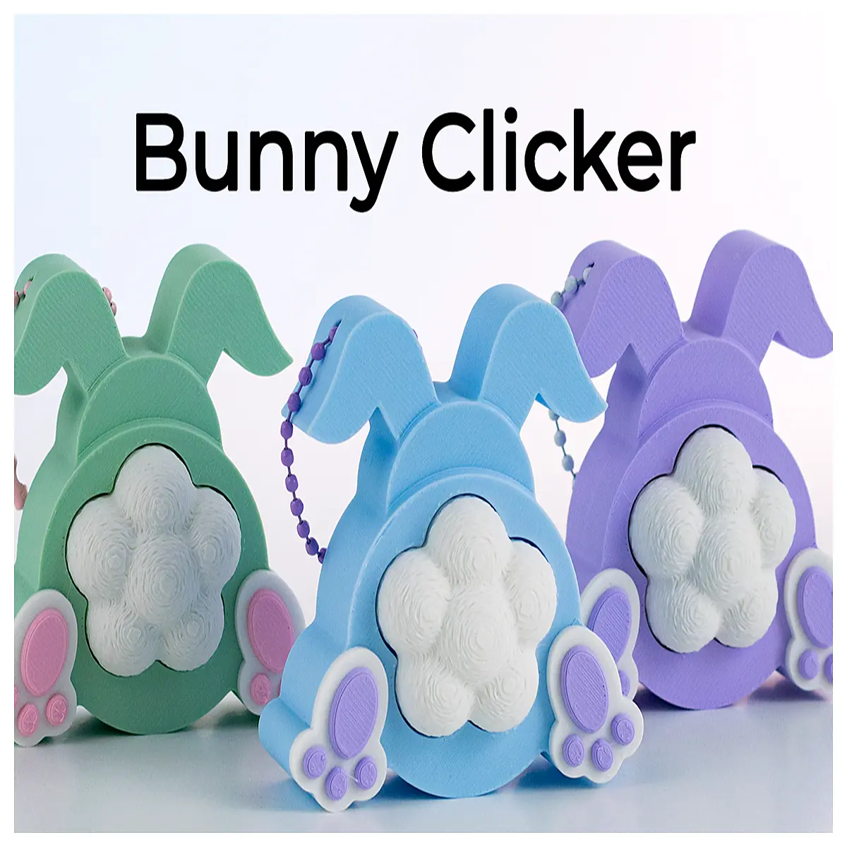 3D Printed Rabbit Kacha Toy Stress Relief Fidget Toy Fun Puzzle Toy Anxiety Relief Kids Toy Stress Release