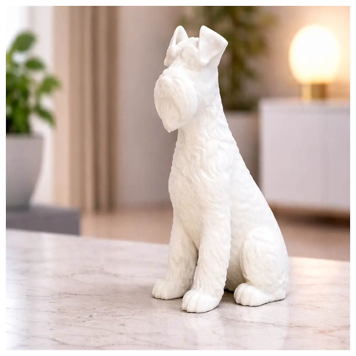 Siberian Husky Sculpture Animal Figurine Dog Decoration Art Home Decor Pet Memorial Gift