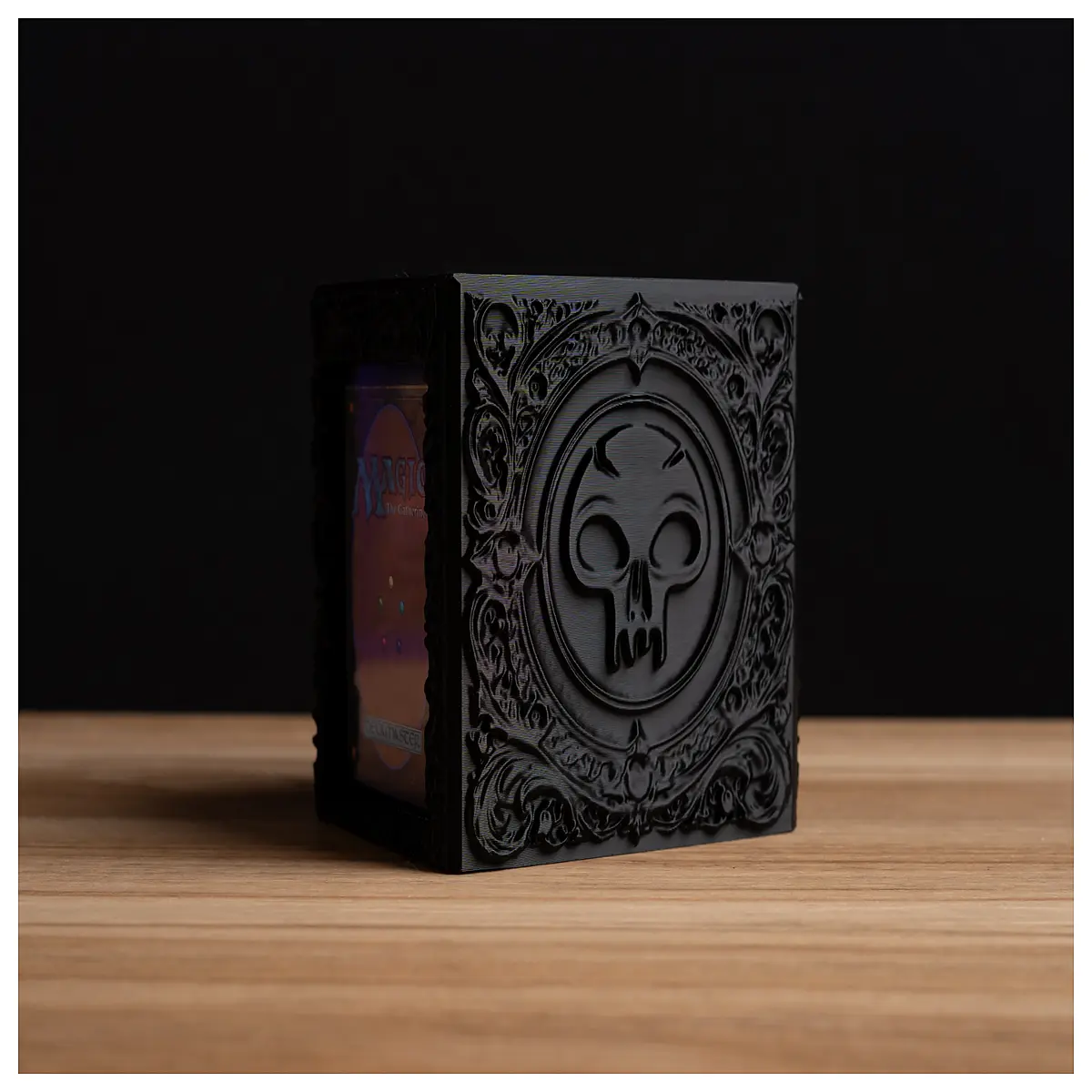 Relief MTG Swamp Card Sleeve Set Game Collection Desk Decoration Card Sleeves Swamp Cards Gaming Accessories