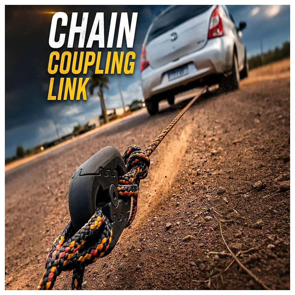 duty chain coupling ring industrial grade steel connector for high torque machinery parts replacement