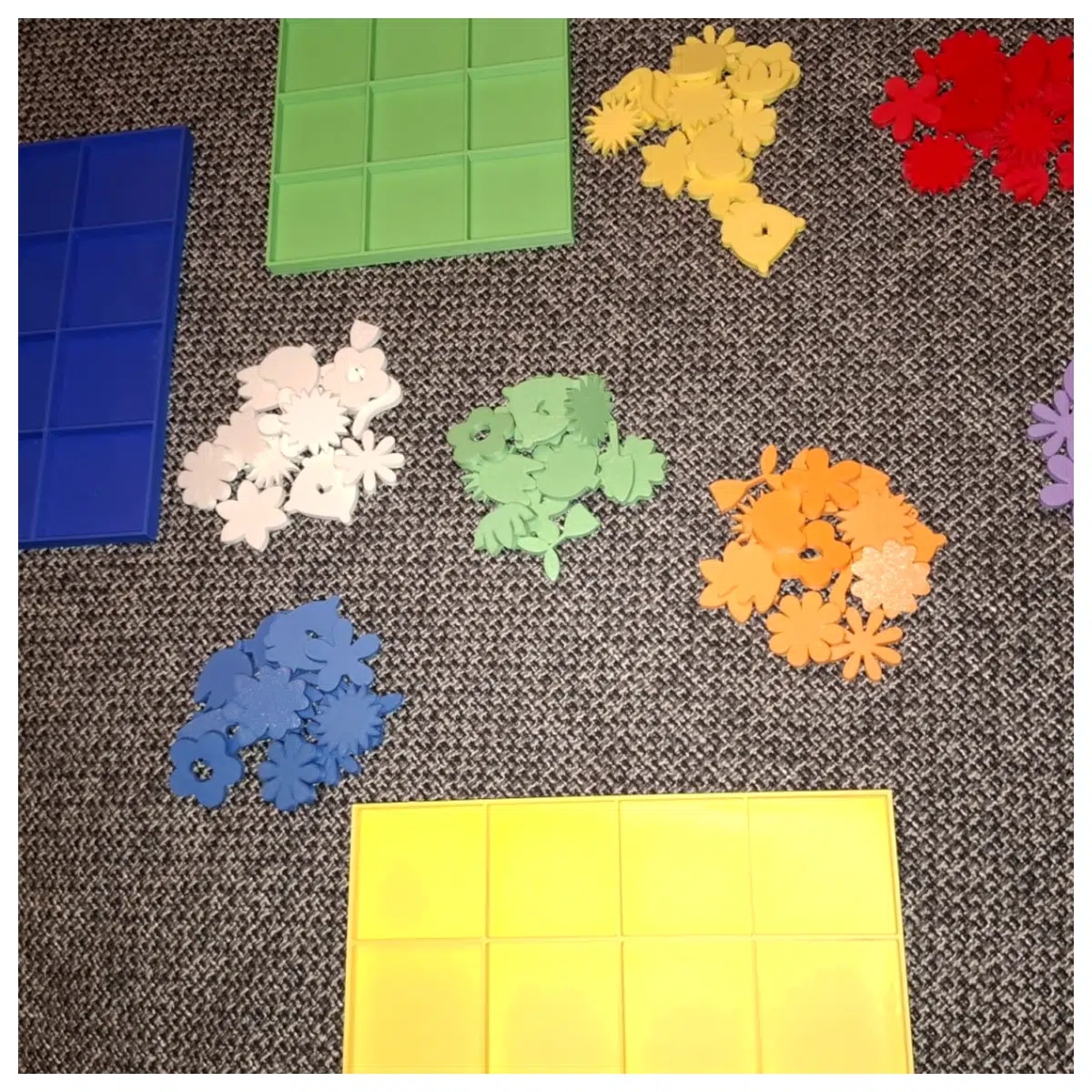 Spring Floral Sensory Cognitive Puzzle Game Develops Baby Observation Spatial Awareness Fun Learning Toy Brain Development