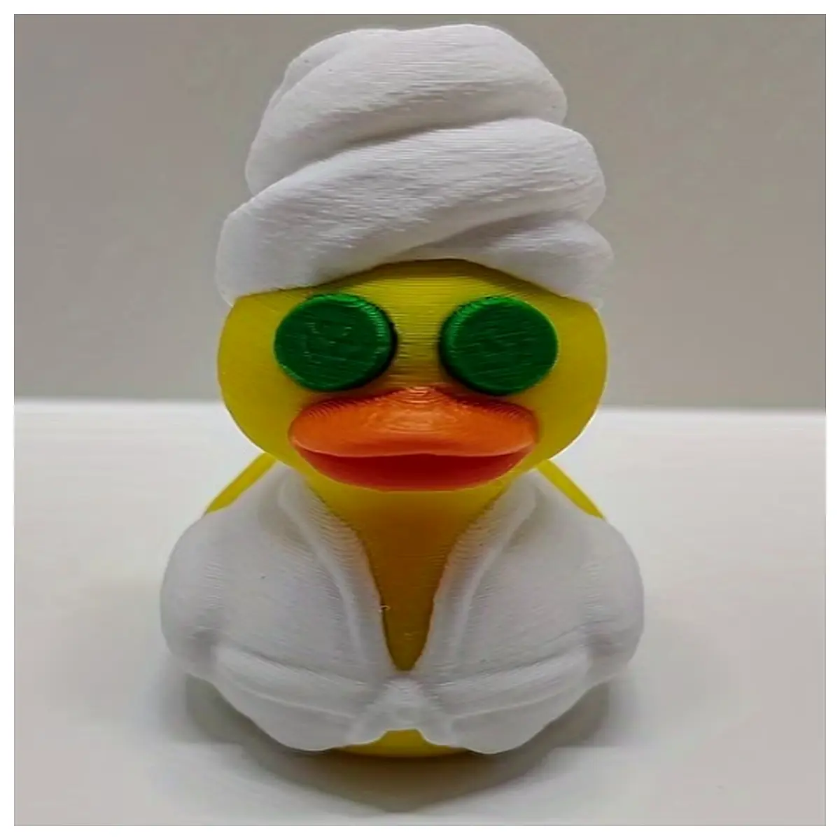 cute rubber duck bathroom decor kids baby shower present bath toys